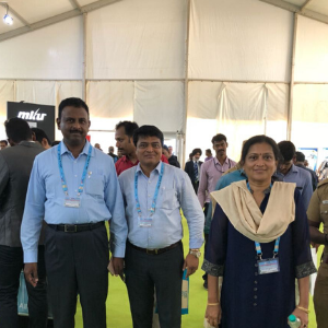 At Defence Expo with TN IPS officers