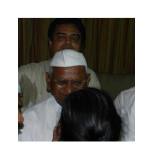 With Mr.Anna Hazare